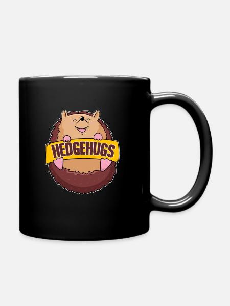 Hérisson - Mug uni - noir