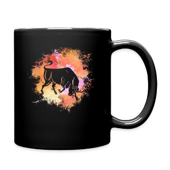 Bélier Signe astrologique Horoscope Astrologie - Mug uni - noir - Droite
