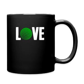 Golf Golfer Golfer Golfer Golf Course - Full Colour Mug - black - Right
