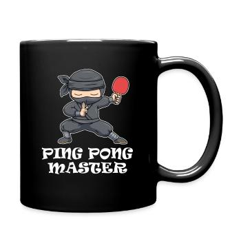 Ping Pong Master ping-pong ping-pong cadeau - Mug uni - noir - Droite
