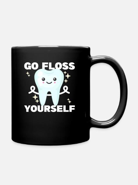 Dentiste Assistante dentiste Dentiste - Mug uni - noir