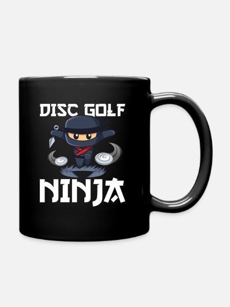 Frisbee Golf - Mug uni - noir
