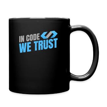 Programmierer Coder Software Entwickler - Tasse einfarbig - Schwarz - Rechts