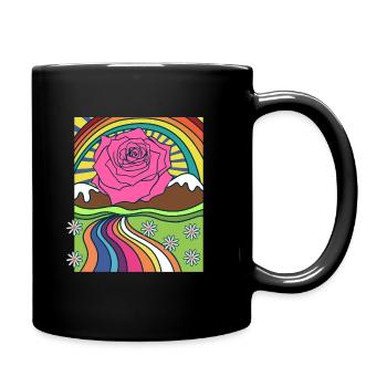 Rose Roses Rose Garden Jardinier - Mug uni - noir - Droite