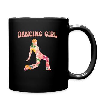 Dancing Dancer Dance - Full Colour Mug - black - Right