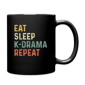 Kdrama K-Drame K Drame Séoul Kpop K-Pop Hallyu - Mug uni - noir - Droite