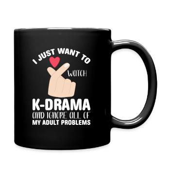 K-Drama Kdrama Drame coréen Corée Hallyu K-Drama - Mug uni - noir - Droite