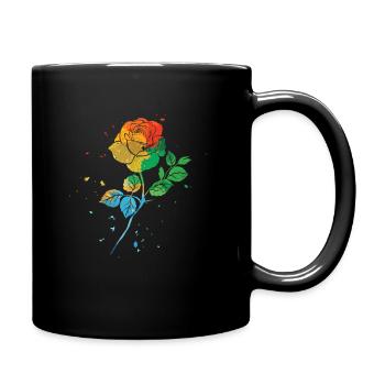 Rose Roses Rose Garden Jardinier - Mug uni - noir - Droite