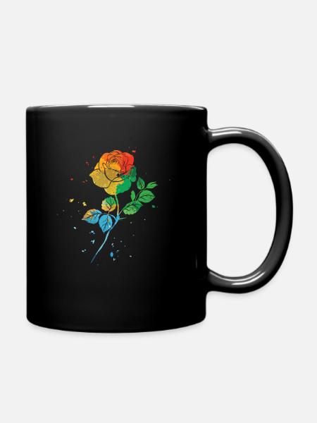Rose Roses Rose Garden Jardinier - Mug uni - noir