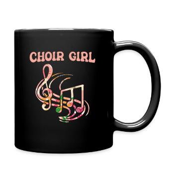 Choir Choir Singers - Full Colour Mug - black - Right