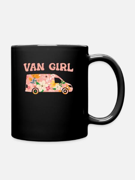 Camping-car Caravane Camping-car - Mug uni - noir