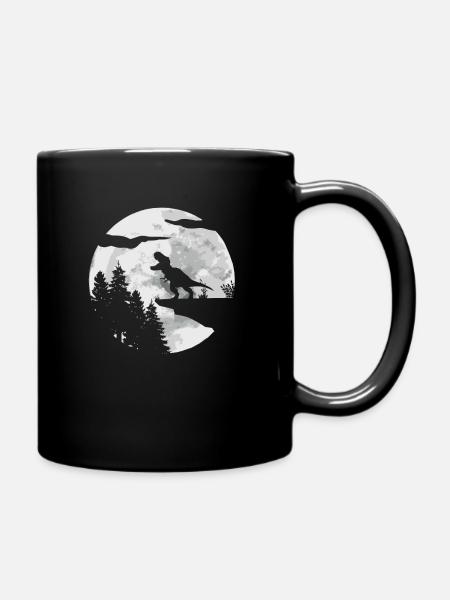 T-Rex Tyrannosaurus Rex - Mug uni - noir