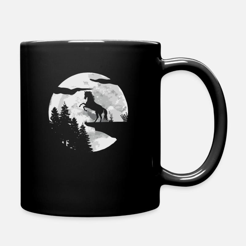 Cavalier Équitation Équitation - Mug uni - noir
