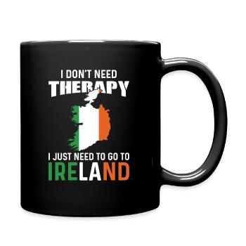 Irlandais Irlandais Irlande Origine Accueil Irlande Drapeau - Mug uni - noir - Droite