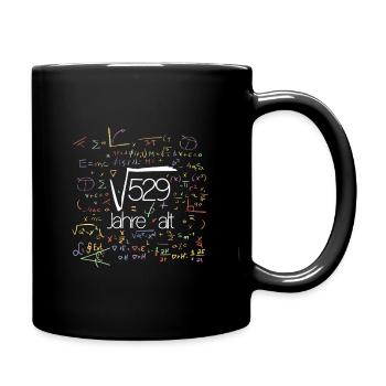 23. Geburtstag - 23 Jahre alt - Tasse einfarbig - Schwarz - Rechts