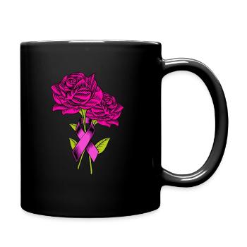 Cancer du sein - Mug uni - noir - Droite