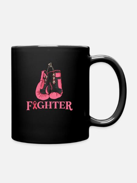 Brustkrebs Krebs - Tasse einfarbig - Schwarz