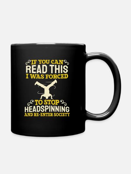 Breakdance Breakdancer Breakdancing - Full Colour Mug - black