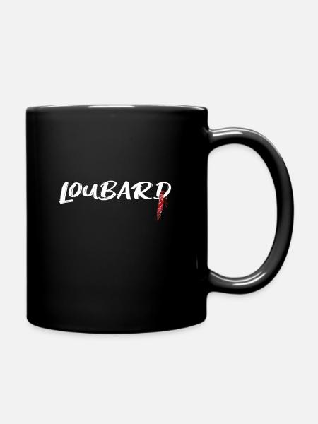 Loubard - Hommage bandana rouge - Mug uni - noir