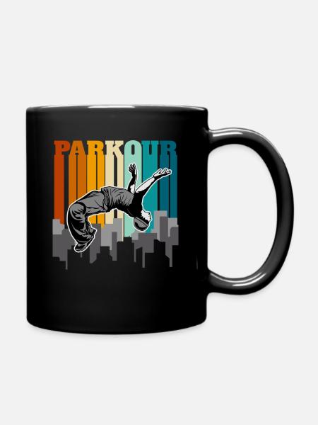 Parkour Urbain - Mug uni - noir