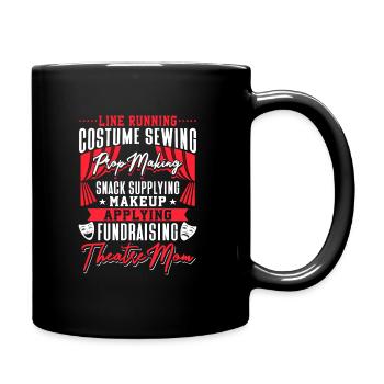 Théâtre Vie Théâtre Nerds Théâtre Théâtre Maman - Mug uni - noir - Droite