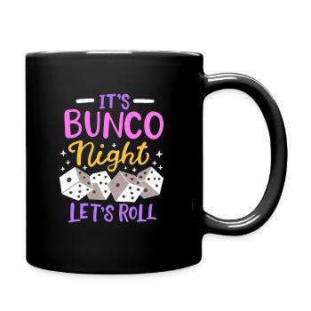 C’est Bunco Night Bunco - Mug uni - noir - Droite