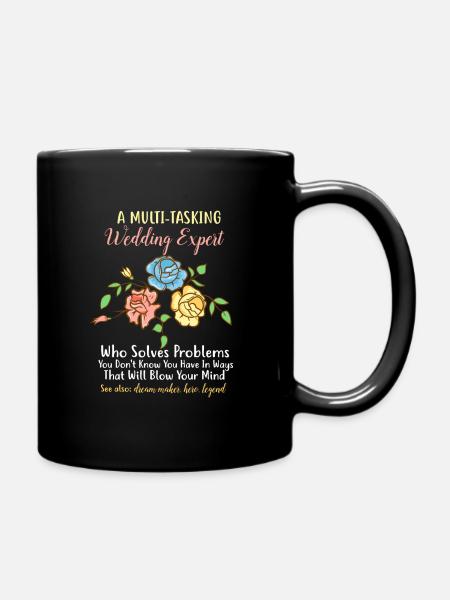 Planificateur de mariage - Mug uni - noir