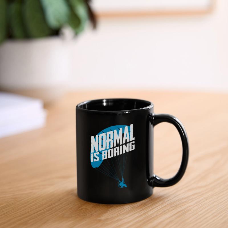Paramotoring Powered Paragliding Normal Is Boring Full Colour Mug