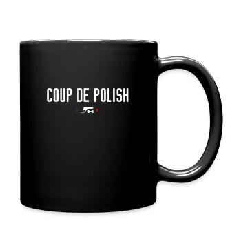 Coup de polish, Réplique culte cinéma french touch - Mug uni - noir - Droite