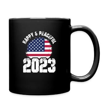 Freedom for All Humanity - Full Colour Mug - black - Right