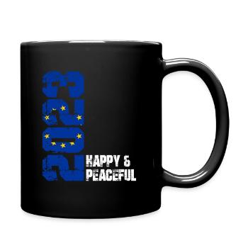 Freedom for All Humanity - Full Colour Mug - black - Right