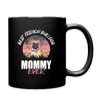 Français Bulldog - Mug uni - noir - Droite