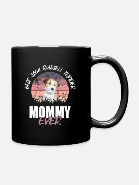 Jack Russell Terrier - Mug uni - noir