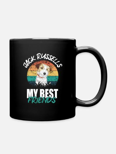 Jack Russell - Mug uni - noir