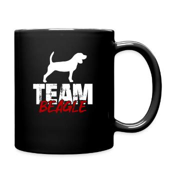 Team Beagle - Full Colour Mug - black - Right