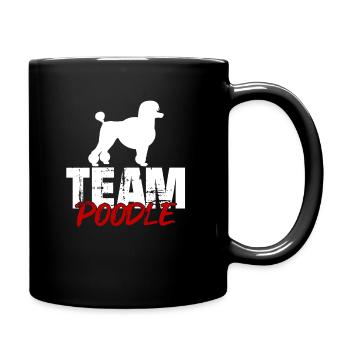 Team Poodle - Full Colour Mug - black - Right