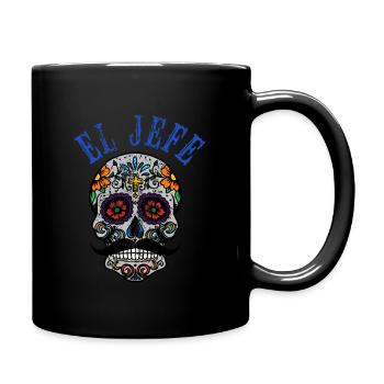 Feier Von Leben Und Tod - Tasse einfarbig - Schwarz - Rechts