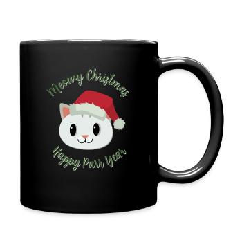 Pyjamas Christmas - Full Colour Mug - black - Right