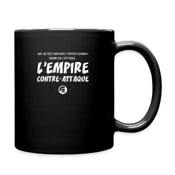 L'empire contre attaque ! Empire Romain - Mug uni - noir - Droite
