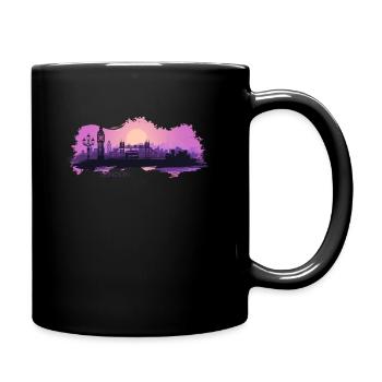 Londres - Mug uni - noir - Droite