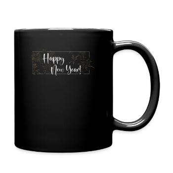 BONNE ANNÉE, BONNE ANNÉE - Mug uni - noir - Droite