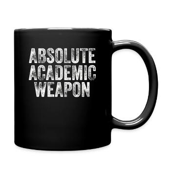 Arme académique absolue des étudiants - Mug uni - noir - Droite