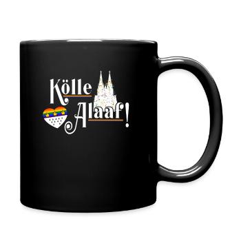 Jede Jeck es anders! Ich auch. LGBTQ Karneval Köln - Tasse einfarbig - Schwarz - Rechts