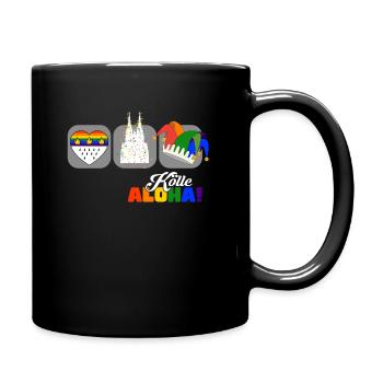 Jede Jeck es anders! Ich auch. LGBTQ Karneval Köln - Tasse einfarbig - Schwarz - Rechts