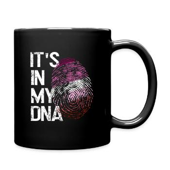 L’amour LGBTQ dans mon ADN - Mug uni - noir - Droite