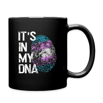 L’amour LGBTQ dans mon ADN - Mug uni - noir - Droite