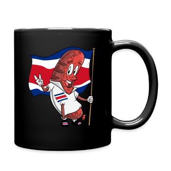 Porc costaricain Bratwurst - Mug uni - noir - Droite