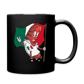 Mexican Pork Bratwurst - Full Colour Mug - black - Right