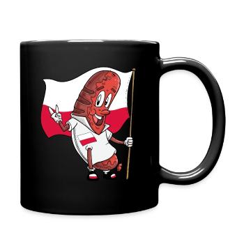 Polish Pork Bratwurst - Full Colour Mug - black - Right
