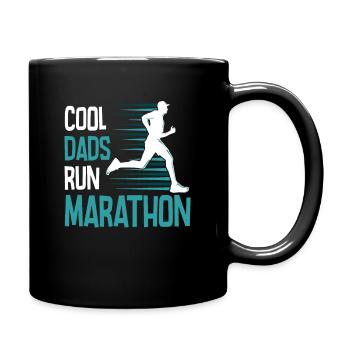 Courir le défi du marathon de 26,2 miles - Mug uni - noir - Droite